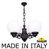 Подвесной уличный светильник FUMAGALLI SICHEM/G250 3L. G25.120.S30.AYF1R Подвесной уличный светильник FUMAGALLI SICHEM/G250 3L. G25.120.S30.AYF1R