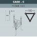 Парковый фонарь  FUMAGALLI AKILLE 3000/GIORGIO 4P2.415.G10.AYF1R