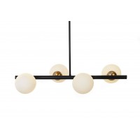 Подвесной светильник Lumina Deco Torica LDP 7001-4 BK+MD Подвесной светильник Lumina Deco Torica LDP 7001-4 BK+MD
