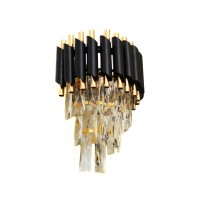 Бра Lumina Deco Funneli LDW 6003-2 BK+F.GD Бра Lumina Deco Funneli LDW 6003-2 BK+F.GD