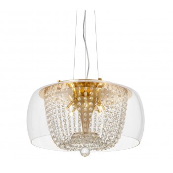 Подвесной светильник Lumina Deco Disposa LDP 7018-500 PR+F.GD