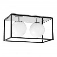 Потолочный светильник Lumina Deco Maldini LDC 8060-2 CHR+BK Потолочный светильник Lumina Deco Maldini LDC 8060-2 CHR+BK