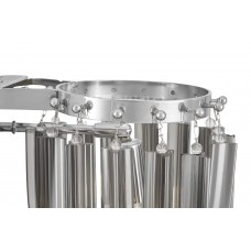 Бра Lumina Deco Boscone LDW 7044-2 CHR+GY Бра Lumina Deco Boscone LDW 7044-2 CHR+GY