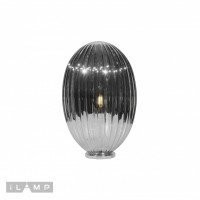 Настольная лампа iLamp Jazz AТ9003-1A Серый дым Настольная лампа iLamp Jazz AТ9003-1A Серый дым