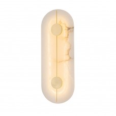 Светильник настенный Belfast Ravenhill 3220 BR MB Латунь / Камень