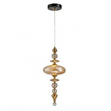 Светильник подвесной Belfast Herbison A1933 / C / A3 CA GL Золотой / Стекло / Янтарный