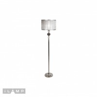 Напольный светильник iLamp Chelsea F2400-1 Nickel Напольный светильник iLamp Chelsea F2400-1 Nickel