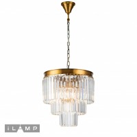 Подвесная люстра iLamp Triumph 7383/6P BRASS Подвесная люстра iLamp Triumph 7383/6P BRASS