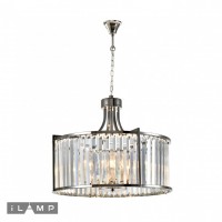 Подвесной светильник iLamp QEENS P2553-6 NICKEL Подвесной светильник iLamp QEENS P2553-6 NICKEL