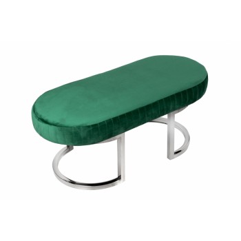 Банкетка ArtHomeDecor Miami ID-389 CR Green