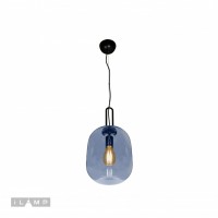 Подвесной светильник iLamp Brick AP9031-1B Серый дым Подвесной светильник iLamp Brick AP9031-1B Серый дым
