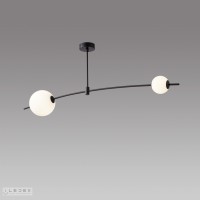 Светильник потолочный iLedex Epical 6827-2 BK+WH Светильник потолочный iLedex Epical 6827-2 BK+WH