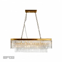 Подвесная люстра iLamp Triumph 8945-6A Золотая Подвесная люстра iLamp Triumph 8945-6A Золотая