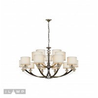 Подвесная люстра iLamp Oxford 85175/10+5 Хром Подвесная люстра iLamp Oxford 85175/10+5 Хром