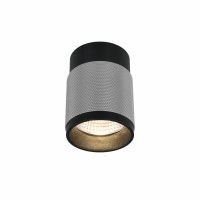 Светильник накладной iLEDEX Delta 1955-10W-3000K-36 BK+SL