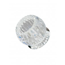 622-GY-5.3-Cl-Ch Светильник точечный прозрачный-хром