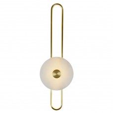 Настенный светильник Belfast Ravenhill 2276 33W 80 BR MB Латунь / Камень