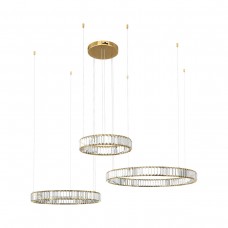 10135/3 Gold Подвесной светильник LOFT IT Crystal ring