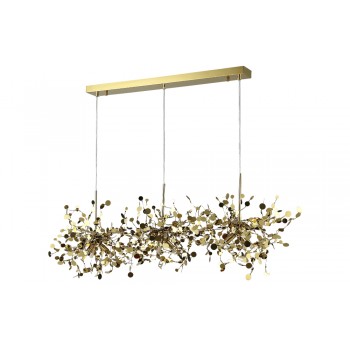 Светильник подвесной Crystal Lux GARDEN SP3х3 L1200 GOLD