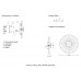 Бра Crystal Lux HOLA AP4W LED D250