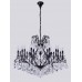 Люстра Crystal Lux MAGNIFICO SP19 BLACK/TRANSPARENT