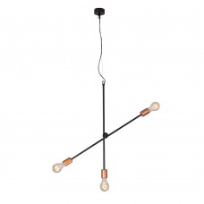 Подвесная люстра Nowodvorski Sticks Black/Brass 6268 Подвесная люстра Nowodvorski Sticks Black/Brass 6268