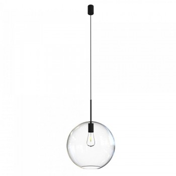 Подвесной светильник Nowodvorski Sphere Xl Transparent/Black 7846