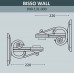 Консоль для паркового фонаря FUMAGALLI BISSO WALL  000.131.000.B0