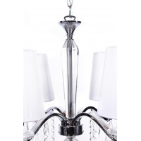 Хрустальная подвесная люстра Lumina Deco Alessia LDP 1726-4 CHR