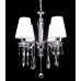 Хрустальная подвесная люстра Lumina Deco Alessia LDP 1726-4 CHR