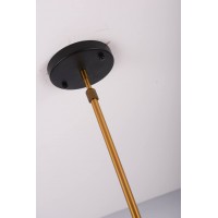 Подвесной светильник Lumina Deco Belmonti LDP D017-5 BK Подвесной светильник Lumina Deco Belmonti LDP D017-5 BK