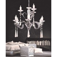 Хрустальная подвесная люстра Lumina Deco Arterro LDP 8136-9 Хрустальная подвесная люстра Lumina Deco Arterro LDP 8136-9