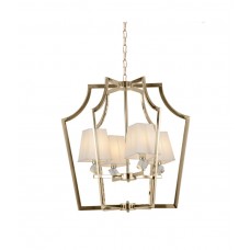 Подвесная люстра Lumina Deco Montero LDP 1249-4 GD+WT