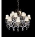 Хрустальная подвесная люстра Lumina Deco Bianca LDP 66251-12