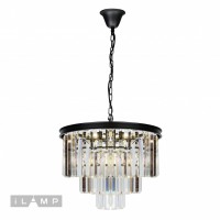Подвесная люстра iLamp Triumph 6101-500 Черная Подвесная люстра iLamp Triumph 6101-500 Черная