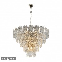 Подвесной светильник iLamp HOMY P2545-18 NICKEL Подвесной светильник iLamp HOMY P2545-18 NICKEL