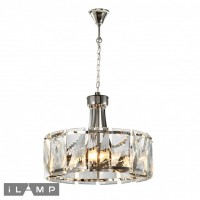 Подвесной светильник iLamp PANORAMA P2550-5 NICKEL Подвесной светильник iLamp PANORAMA P2550-5 NICKEL