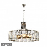 Подвесной светильник iLamp PANORAMA P2550-7 NICKEL Подвесной светильник iLamp PANORAMA P2550-7 NICKEL