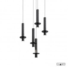 Подвесной светильник iLamp LOFTY 10704P/1-D150 BLACK&GREY