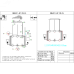 Светильник подвесной iLamp King RM6201-8P CR+CL
