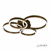 Потолочная люстра iLedex Ring-New 6815-300/400-X-T 3000-6000K Кофейный Потолочная люстра iLedex Ring-New 6815-300/400-X-T 3000-6000K Кофейный