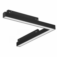 Светильник трековый магнитный угловой iLEDEX TECHNICAL VISION 4822-013-L320-16W-110DG-3000K-BK Светильник трековый магнитный угловой iLEDEX TECHNICAL VISION 4822-013-L320-16W-110DG-3000K-BK