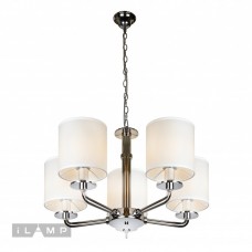 Подвесная люстра iLamp Joy RM003/5 Хром