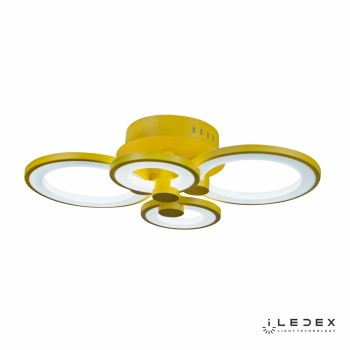 Потолочная люстра iLedex Ring A001/4 Синий