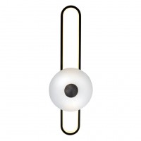 Настенный светильник Belfast Ravenhill 2276 33W 80 BL MB Черный / Камень