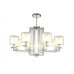 Люстра Crystal Lux NICOLAS SP-PL8 NICKEL/WHITE