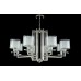 Люстра Crystal Lux NICOLAS SP-PL8 NICKEL/WHITE