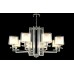 Люстра Crystal Lux NICOLAS SP-PL8 NICKEL/WHITE
