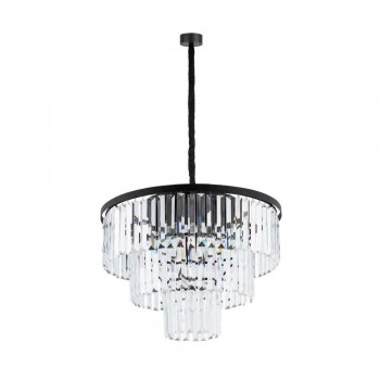 Люстра подвесная Nowodvorski Cristal M Black 7616