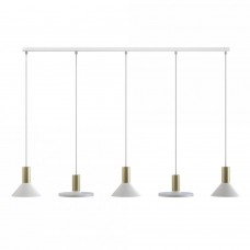 Подвесной светильник Nowodvorski Hermanos White/Solid Brass 8033